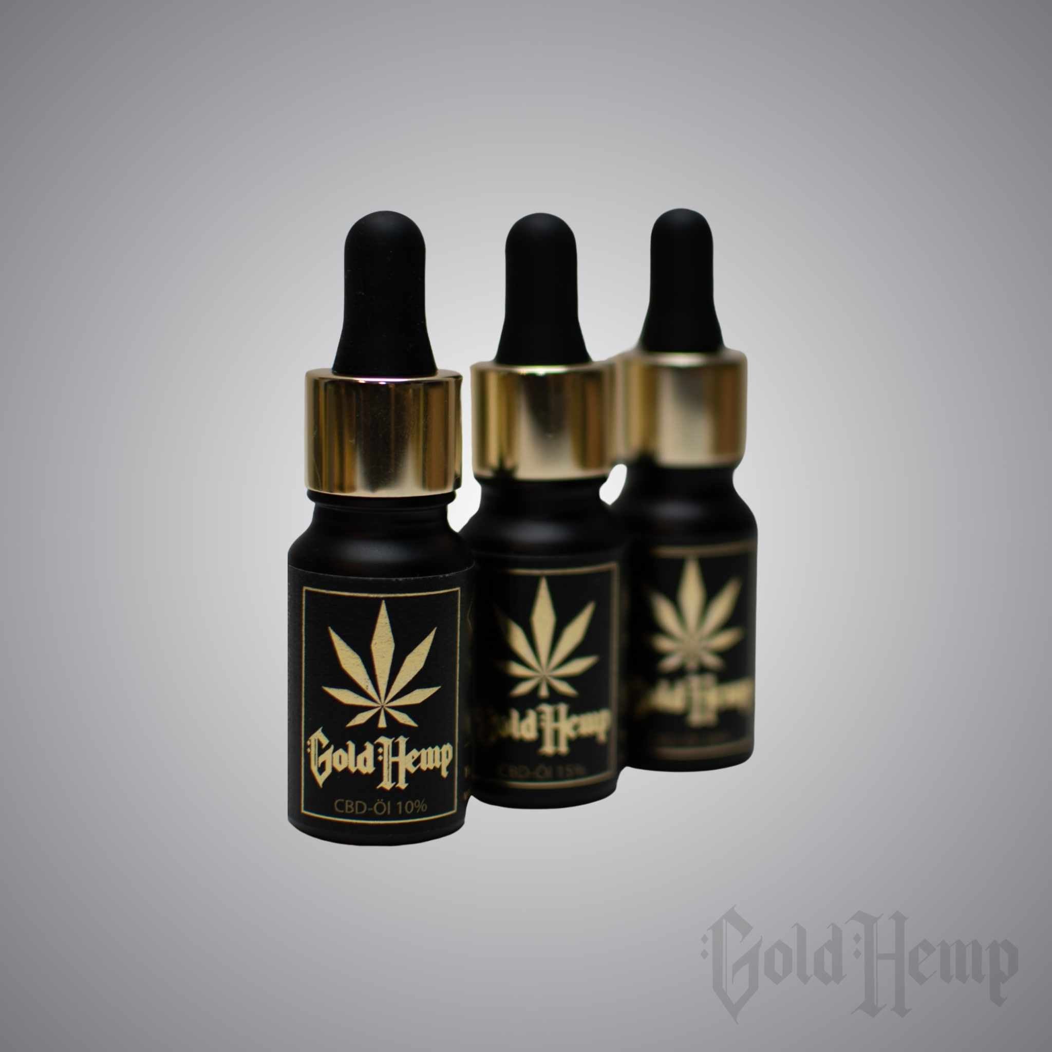 GoldHemp - Aroma CBD Öl 15%